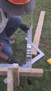 Dominica: Foundation footing levelling